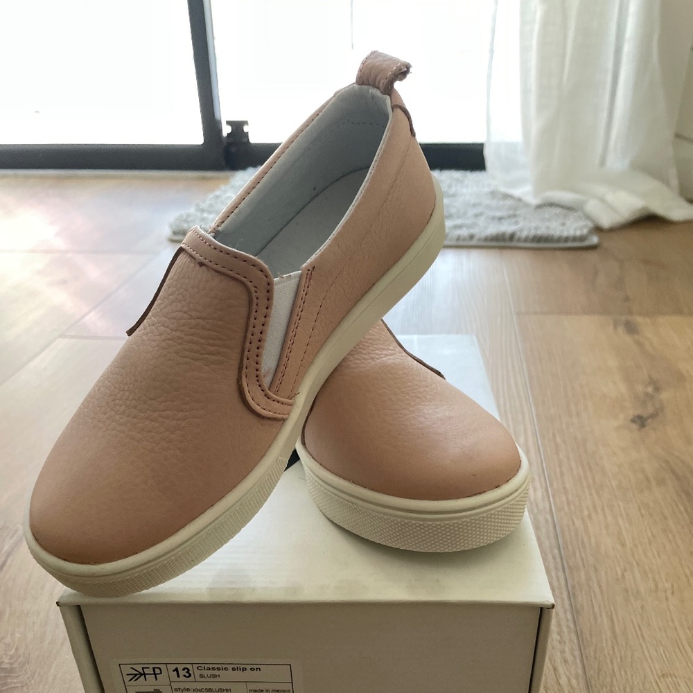Freshly Picked Blush Slip Ons Size 13